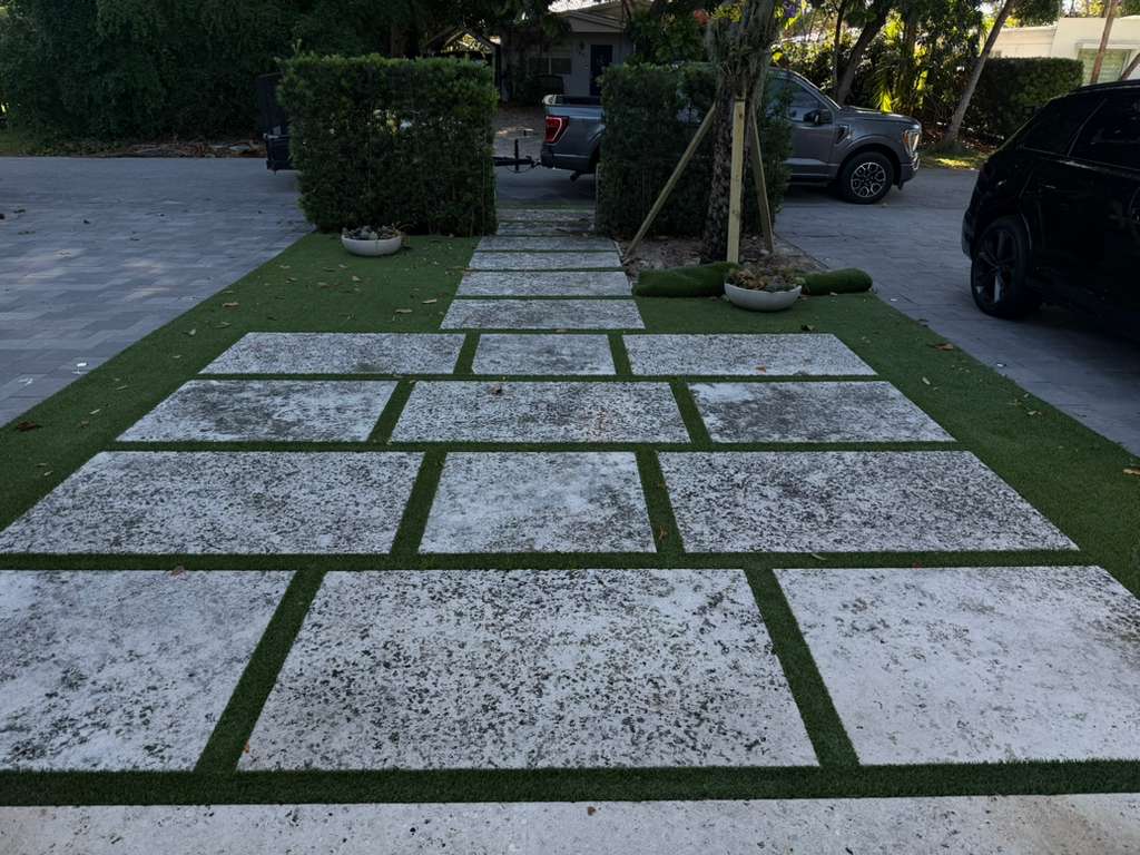 Weathered coral stone before restoration